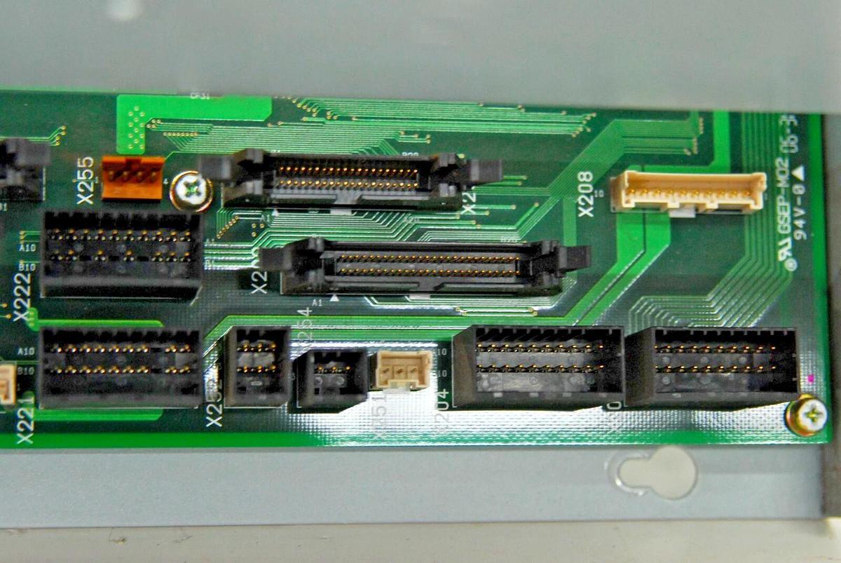 Used Kawasaki 1KX-55 Robotic Control Rack/Backplane W/ Fans  (ZZX130L,D32F-A001)