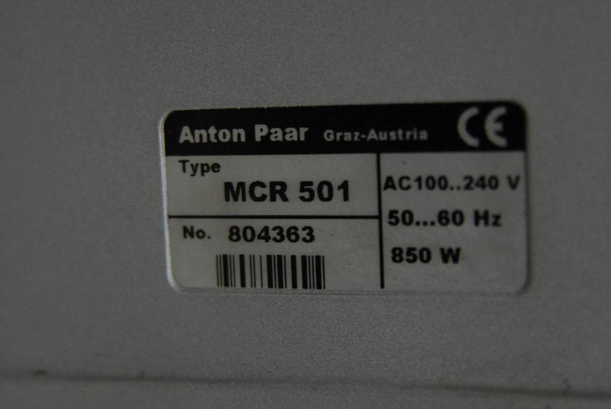 Used Anton Paar Vertical Motor Housing W/ Motor,Cables, Screws (Physica MCR 501)