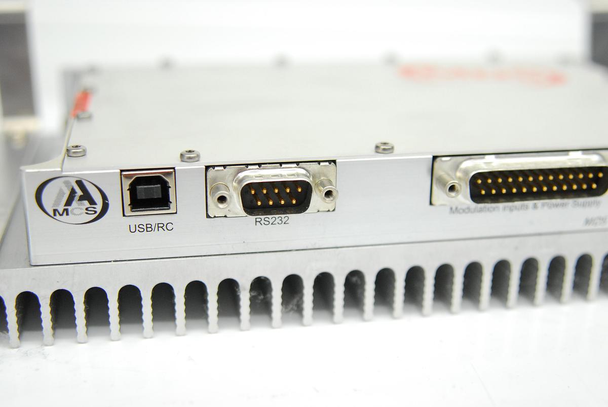 Used AA OPTO Electronic MDS MDS8C-B66-22-74.158 Driver w/ AOTF.nC-400.650-TN, Cables