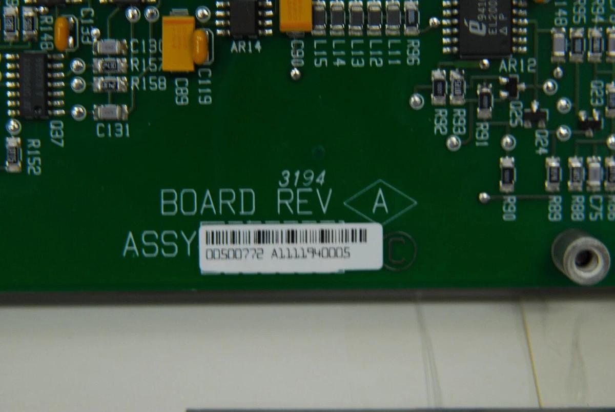 Used Board 3194 REV A, ASSY 00500772 W/ Attached Cables(Beckman LS6500)