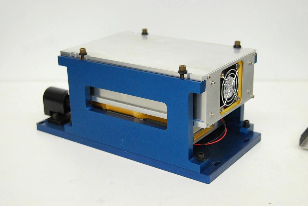 Used Coherent SAPPHIRE 488-100 488nm Laser W/ 1092551 CPU BD/Power Supply/Head Cable