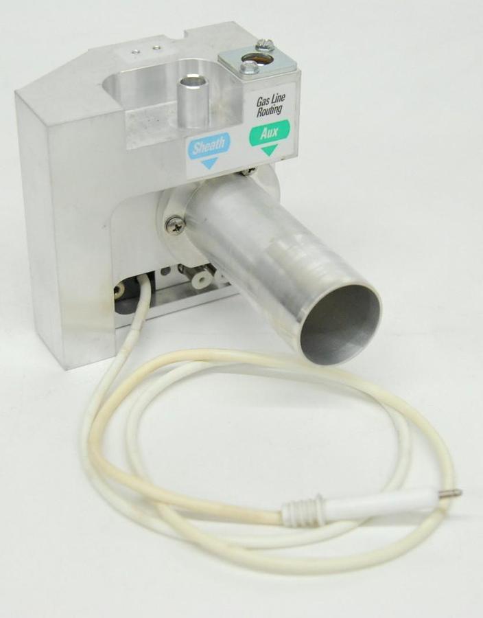 Used Thermo TSQ Quantum - Sheath/Auxiliary Gas Valve W/ 70111-63090 HV Cable