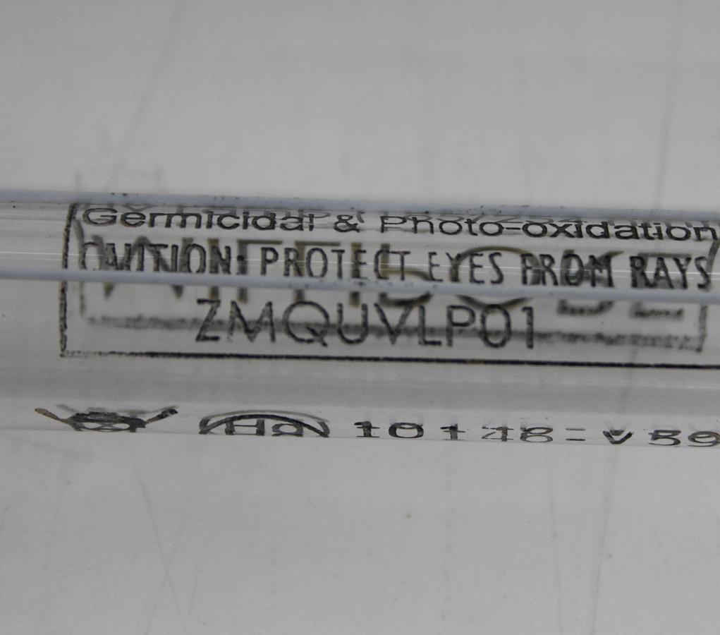Used Millipore ZMQUVLZP01 UV Lamp W/ PF07726 Housing (Millipore Advantage A10)