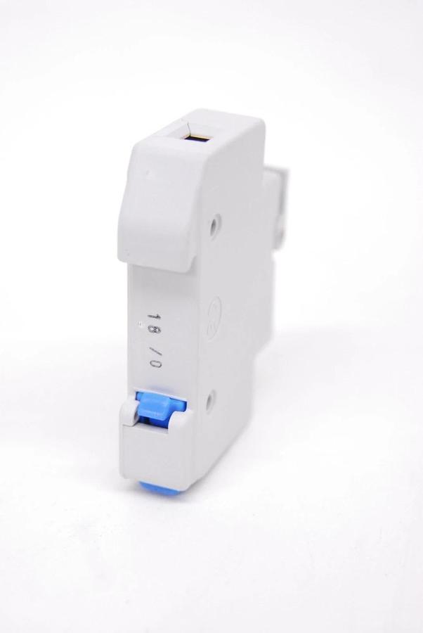 Used Gould Ultrasafe USCC1l One-Pole DIN Rail Mount Fuse Holder 600V 30A