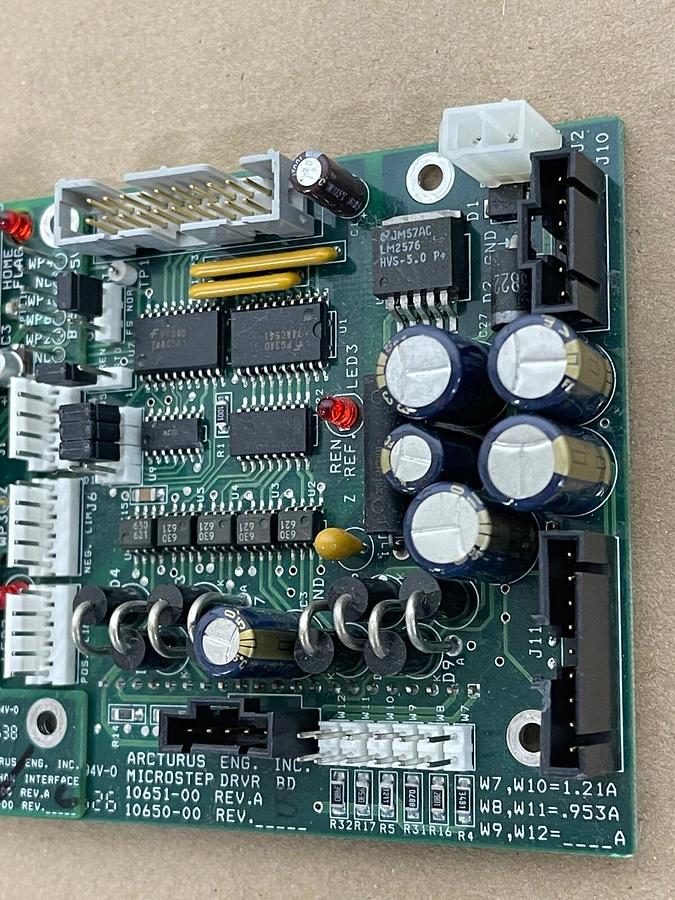 Used Arcturus Microstep DRVR BD 10651-00 W/ Renishan Interface 10941-00 (Veritas 704)