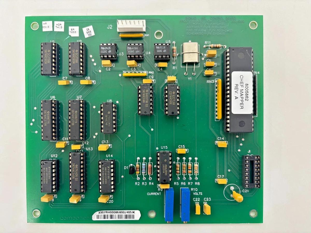 Used Bio-Rad 800-2405 Programmable Power Supply Board - CHEF MAPPER