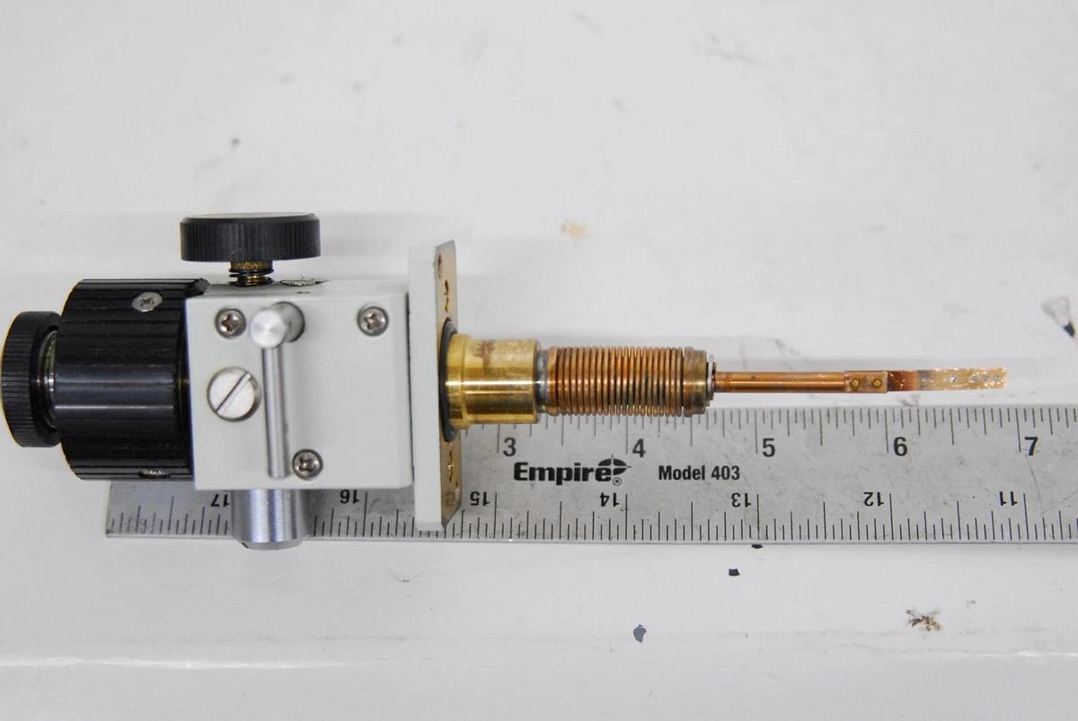 Used JEOL Condenser Lens Aperture Assembly from JEOL JEM 1230 TEM Electron Microscope