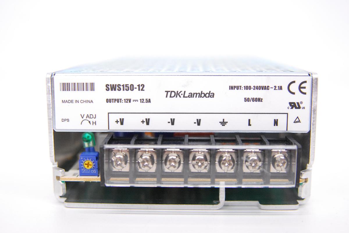 Used TDK Lambda SWS150-12 12V 12.5A 150W Power Supply