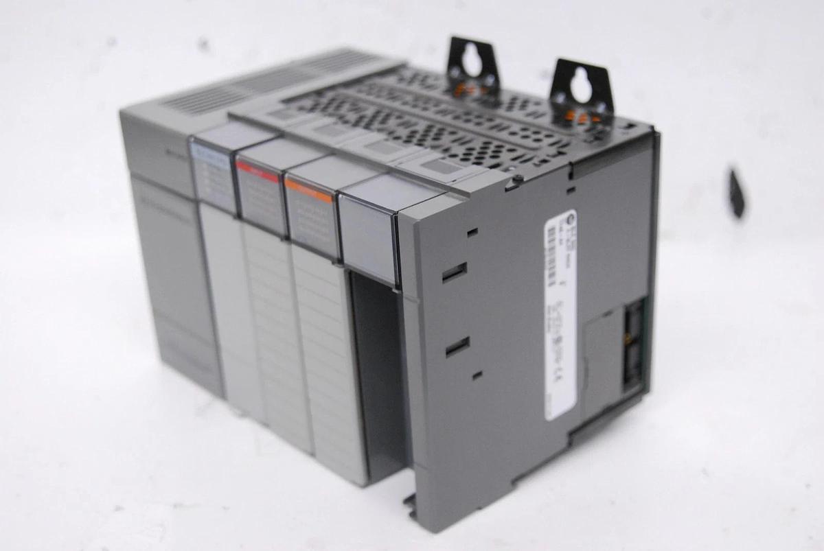 Used AB SLC 500 1746-A4 4-Slot Rack, 1747-L511 CPU, 1746-IA16, 1746-OW16, 1746-P1