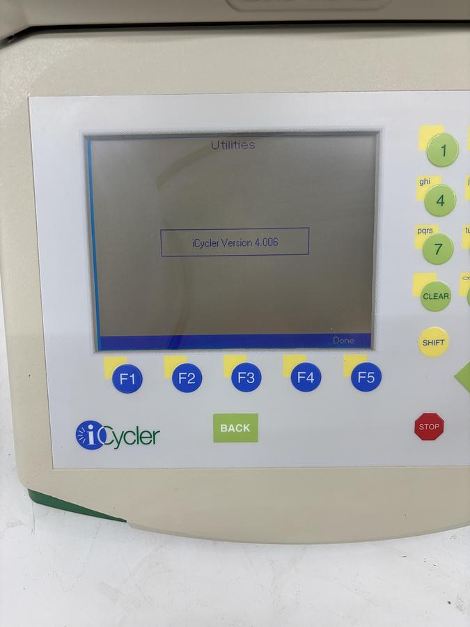 Used Bio Rad iCycler Thermal Cycler w/ iQ 5 Optical Module