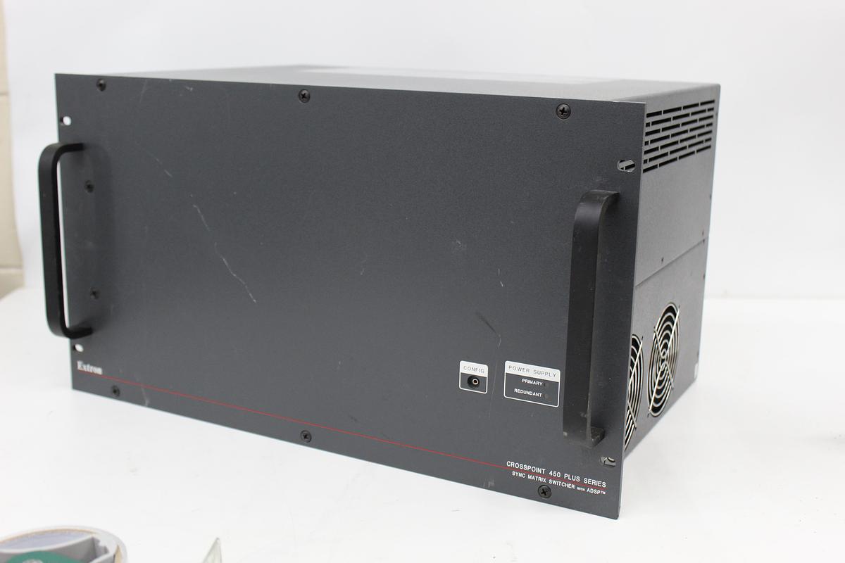 Used Extron CrossPoint 450 Plus 6464 Sync BME 64x64 Matrix Switcher 60-768-20
