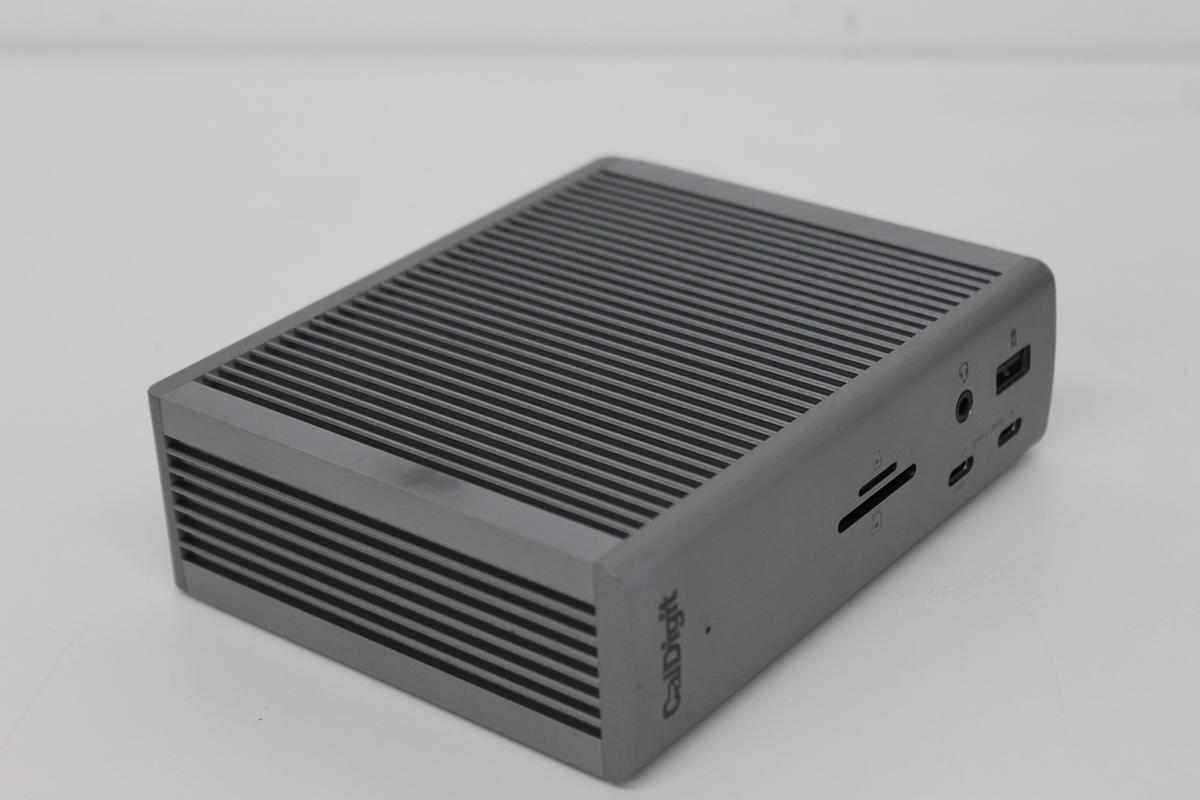 Used CalDigot TS4 Thunderbolt Docking Station w/ Power and Thunderbolt Cables