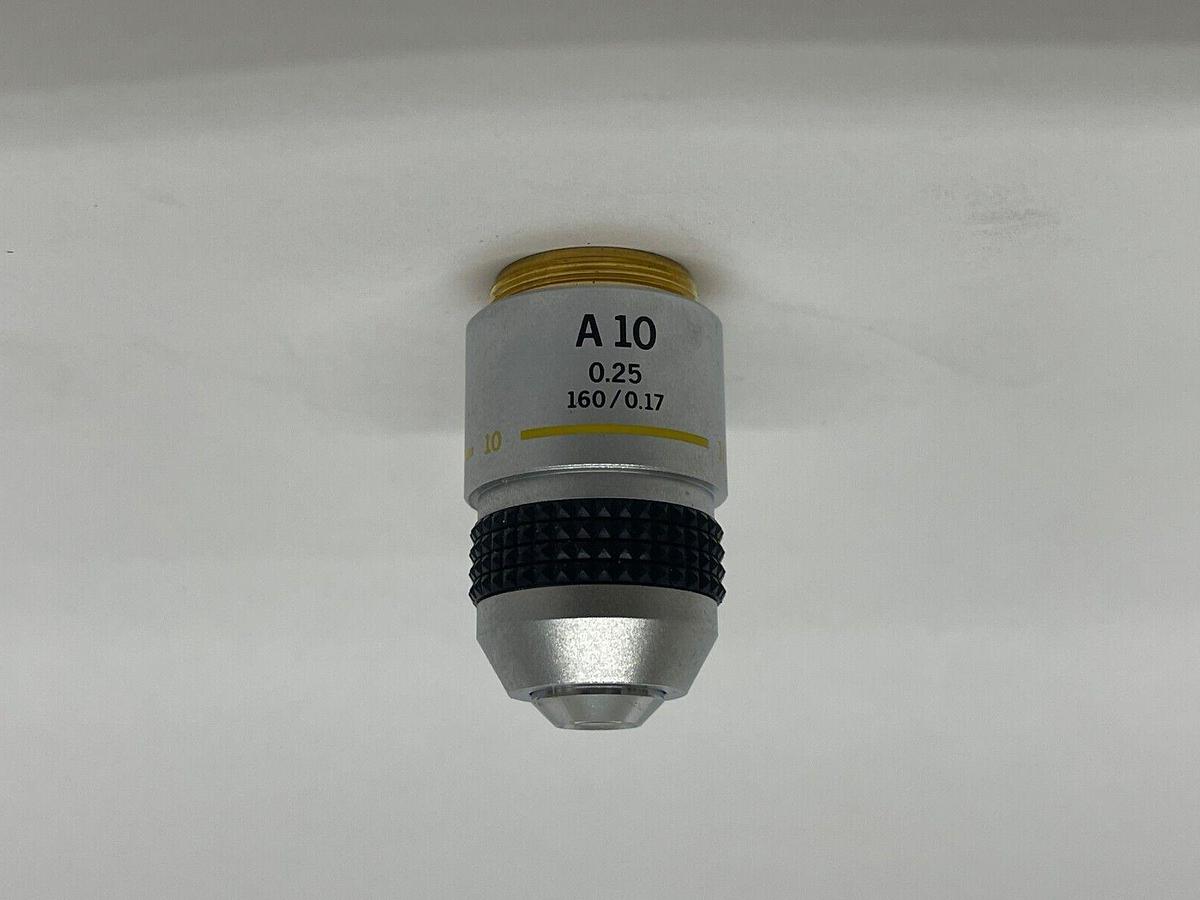 Used Olympus A 10 Microscope Objective .025 160/.017 (BH-2)