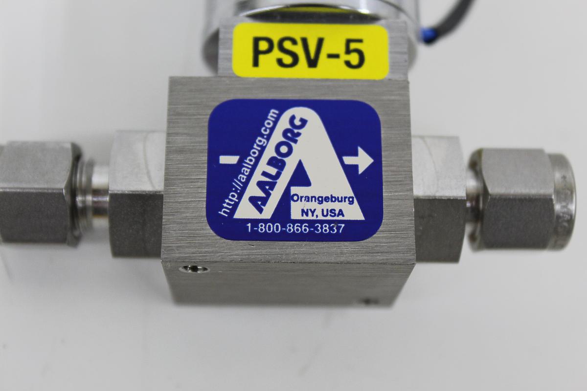 Used Aalborg PSV-5 Proportional Solenoid Flow Control Valve
