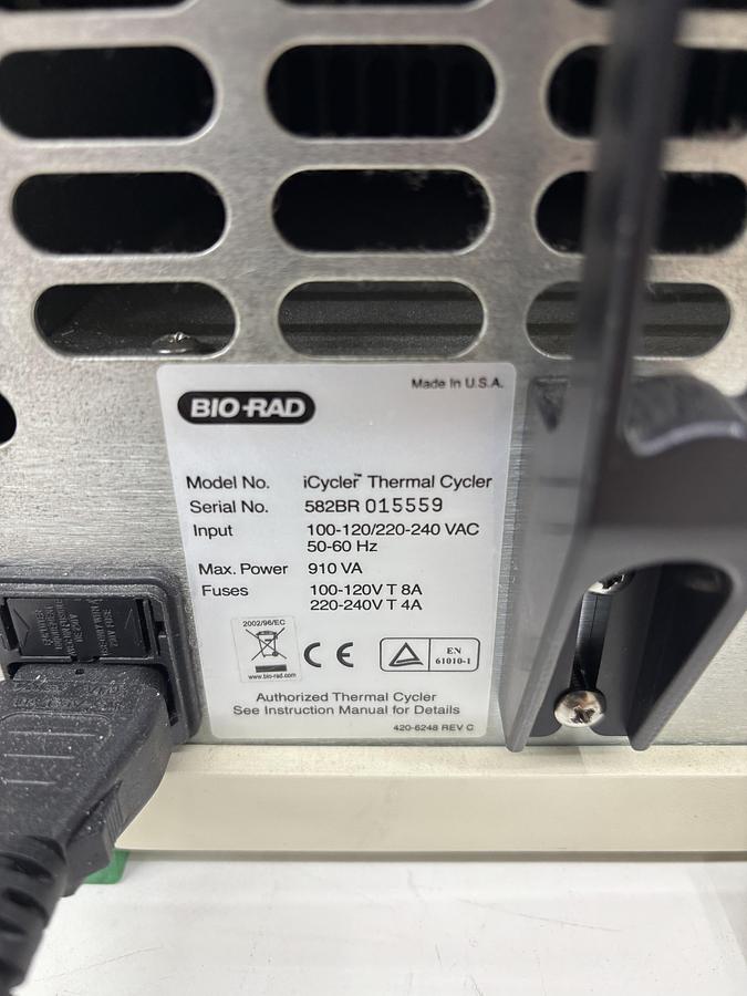 Used Bio Rad iCycler Thermal Cycler w/ iQ 5 Optical Module