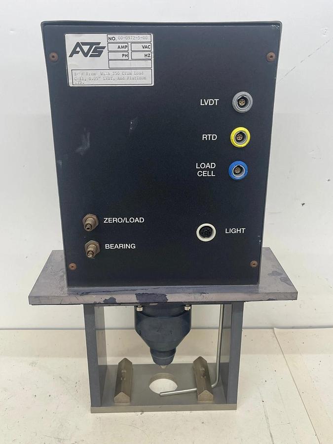 Used ATS Test Frame No. 00-0972-5-00 (from ATS Bending Beam Rheometer 3 system)