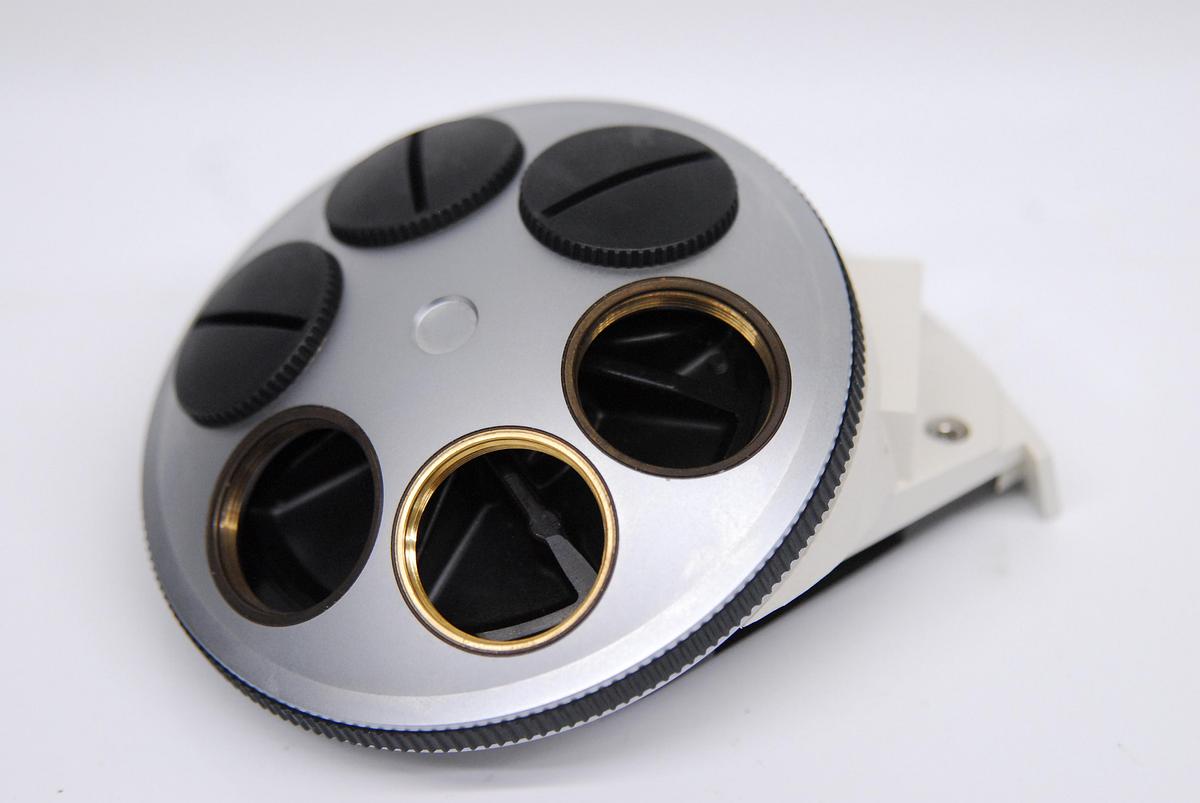 Used Leica DMLB Microscope 6 Position Objective Turret Nosepiece