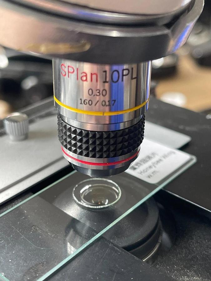 Used Olympus SPlan 10PL O-10-3 Objective - 0.30 160/0.17