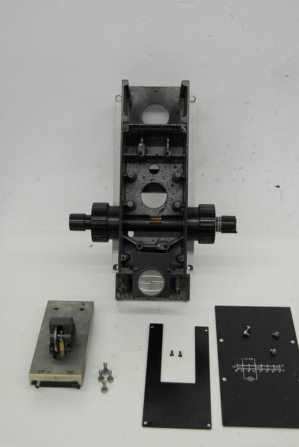 Used Zeiss Jena Jenaval Jenalumar - Focusing Shoot Coarse Fine Focus Assembly - Metal