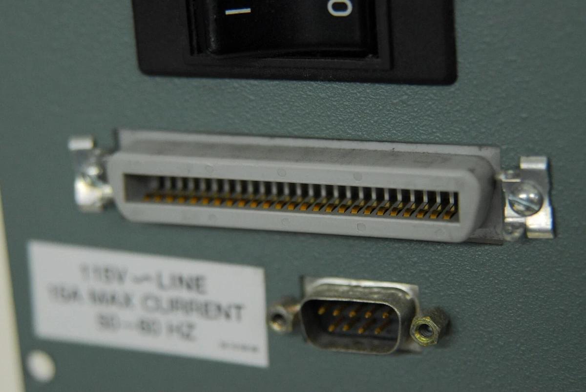 Used Becton Dickinson FACSCalibur Power/IO Assembly W/ Cables