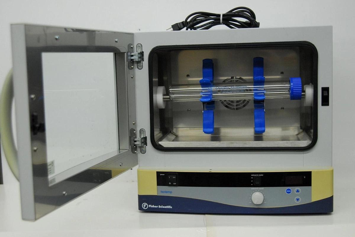 Used Fisher Scientific 13-247-10 Isotemp Rotisserie Incubator 85C 120V - TESTED