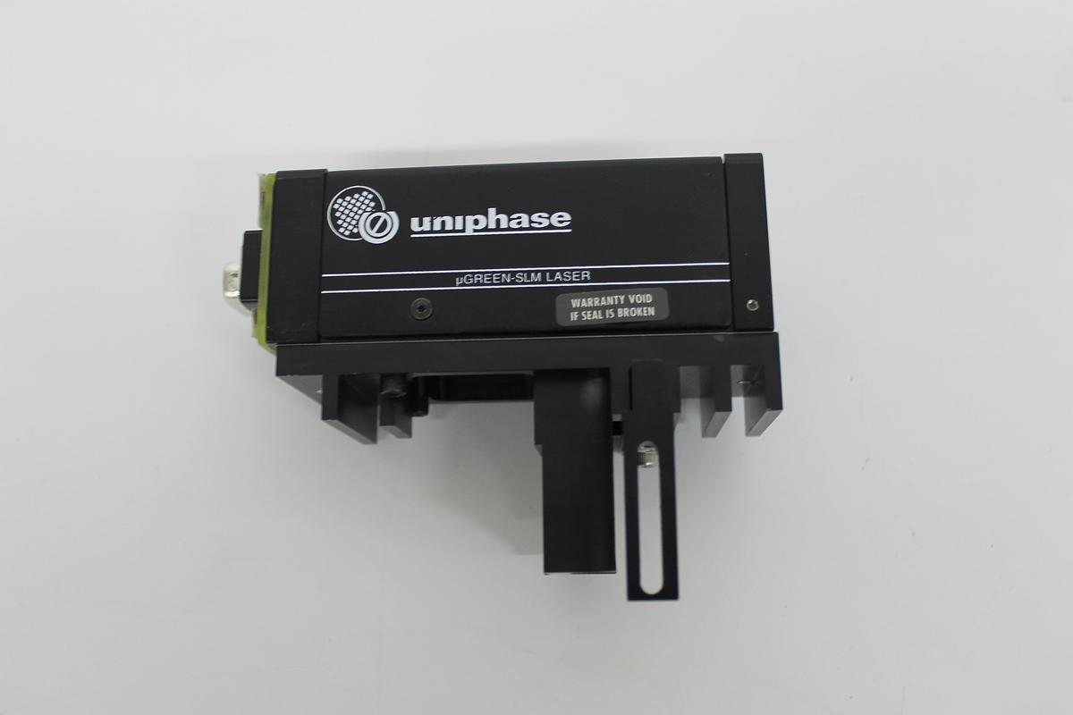 Used Uniphase 4601-015 uGreen-SLM Laser w/ Controller and Cable for Bio Rad Molecular Imager FX