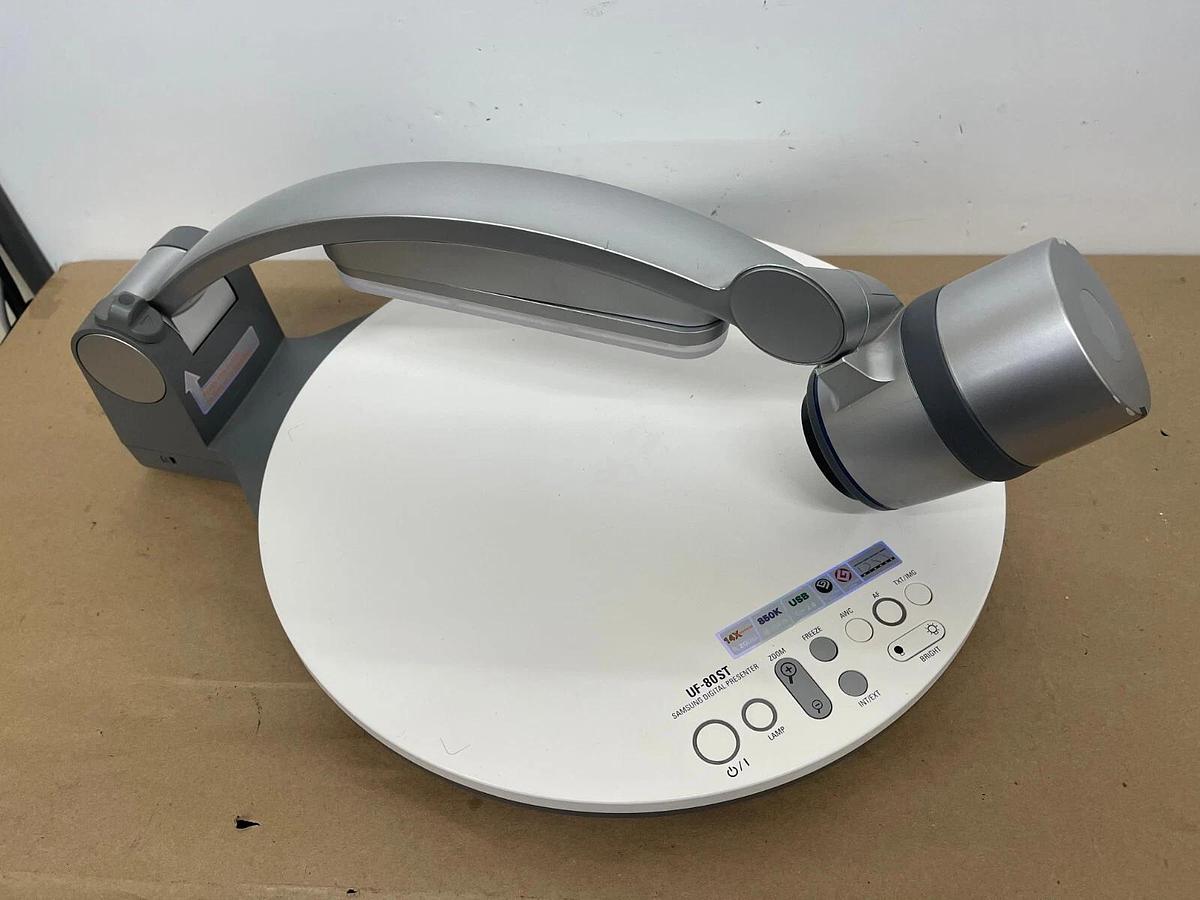 Used SAMSUNG UF-80ST Digital Presenter W/ Power Adapter and DC Power Output Cable