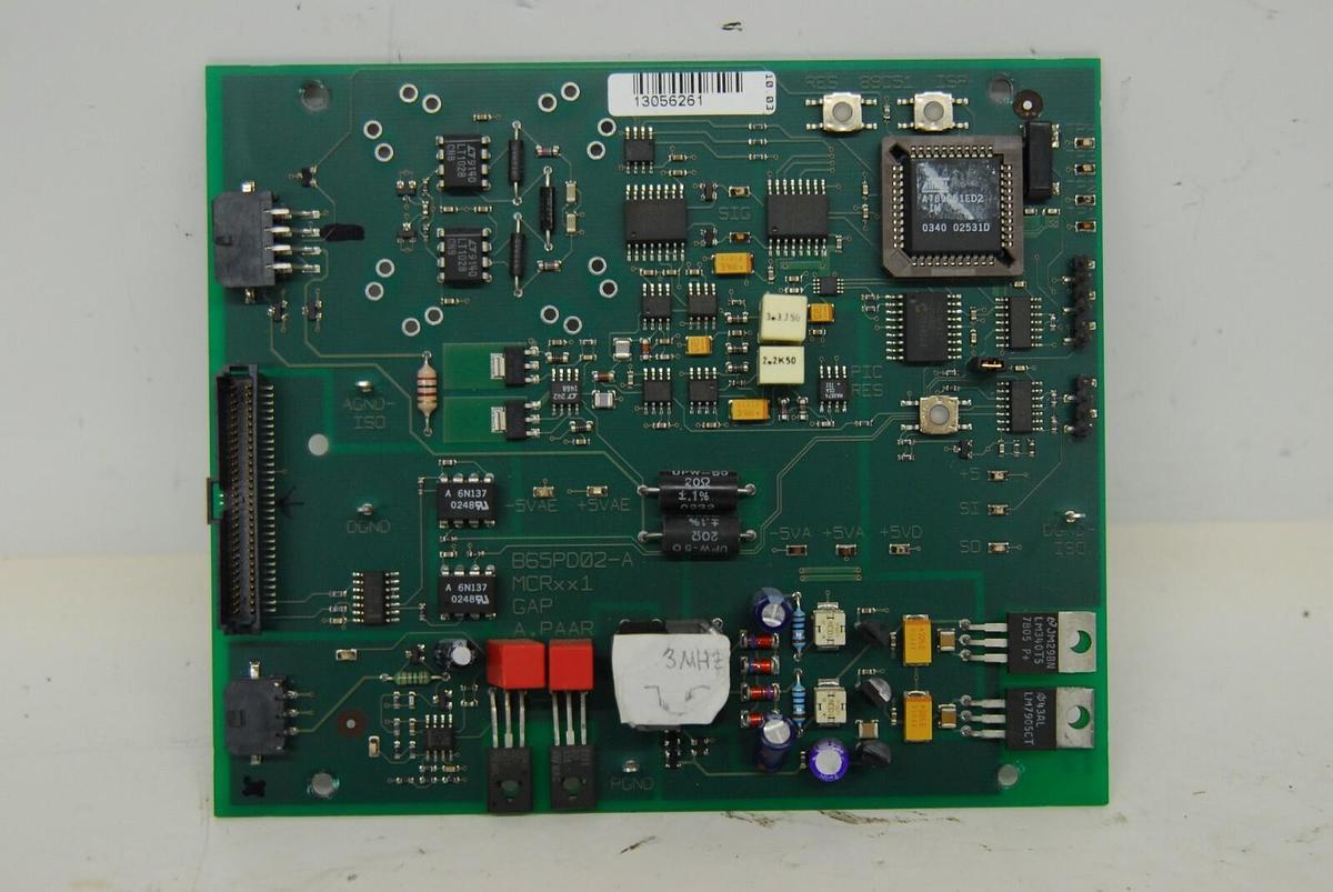 Used Anton Paar B65PD02-A 13056261 MCRxx1 GAP Board (MCR 501)