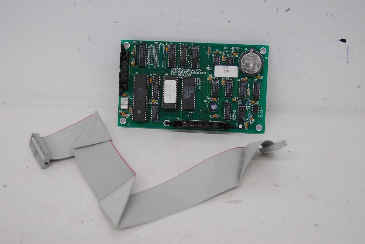 Used Precision Scientific PCB ASM Incubator CPU P/N: 00387701