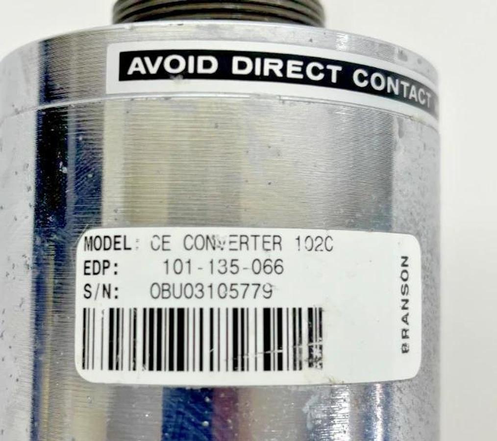 Used Branson Ultrasonics Sonifier Converter 101-135-066