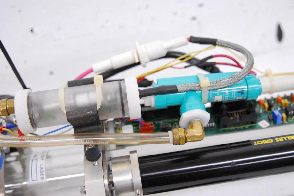 Used Sharplan 1020 Sealed-Off Laser System W/ Melles Griot 05-LHR-289 HeNe Laser, PSU