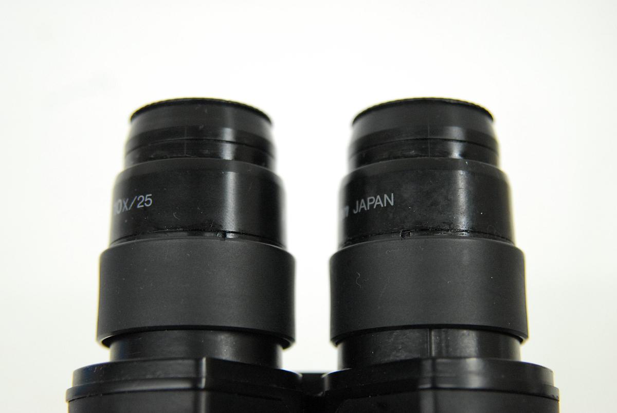 Used Nikon T-TD Binocular Tube D Microscope Head W/ CFIUW 10X/25 Eyepiece Set (TE2000)