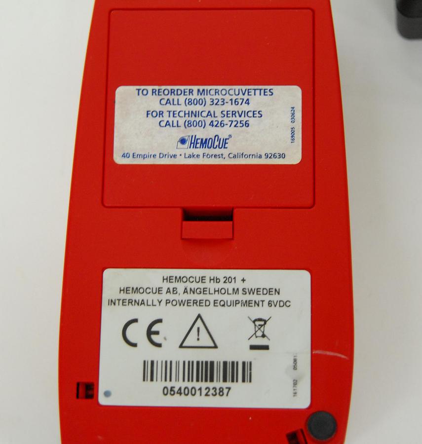 Used HemoCue Hb 201+