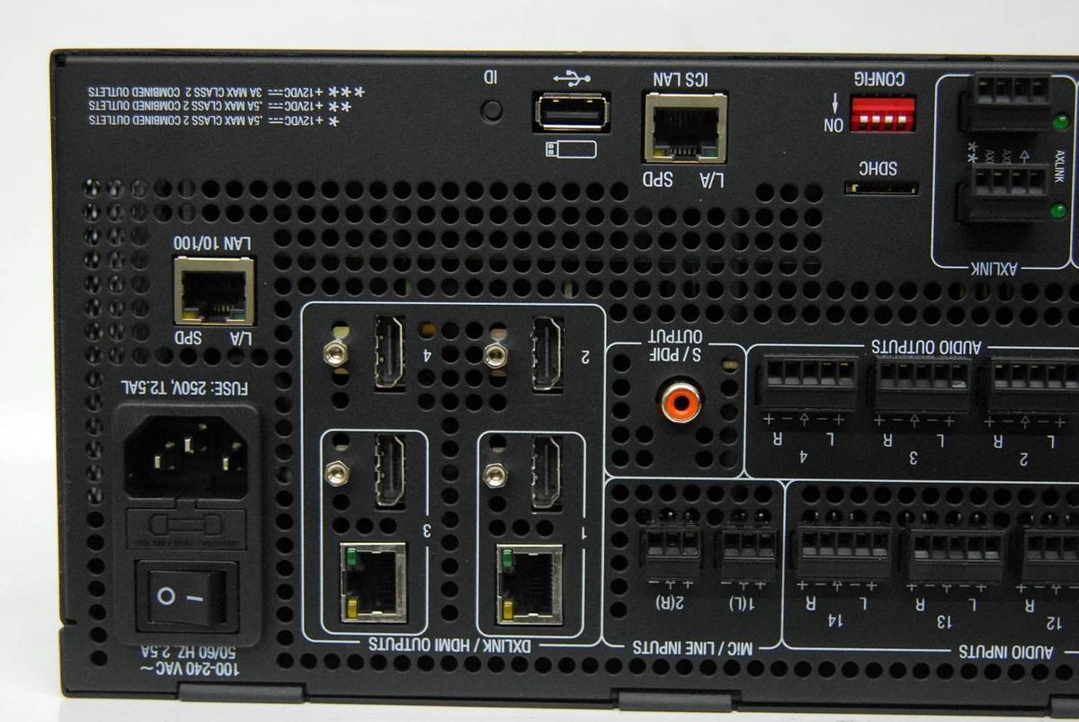 Used AMX Enova DVX-3255HD-SP 10x4 All-in-One Presentation Switcher