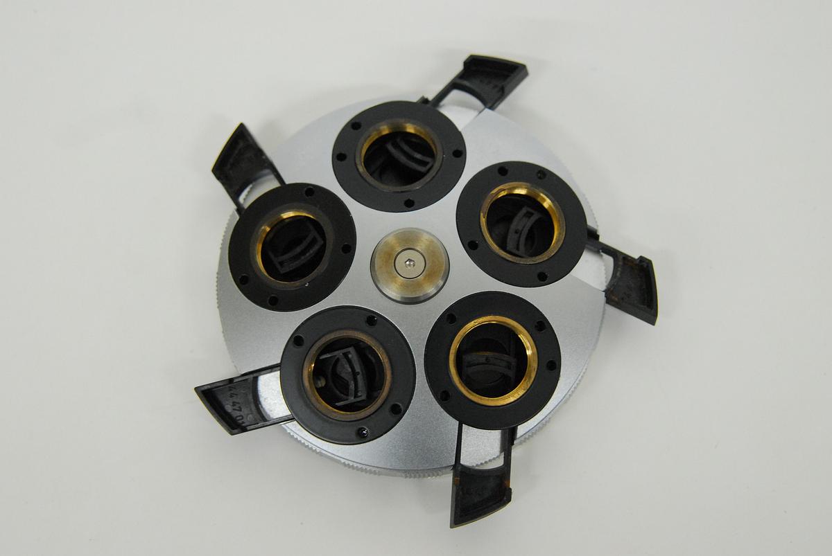 Used ZEISS 453176 5 Position Quintuple DIC Microscope Nosepiece -Axioplan/Axiophot/Axiovert