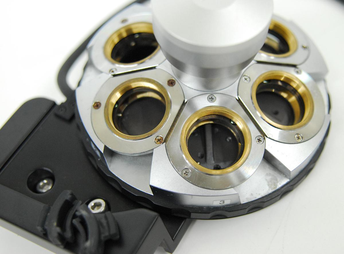 Used Nikon T-ND6-E Microscope Motorized DIC Sextuple Nosepiece (TE2000) - Read Description