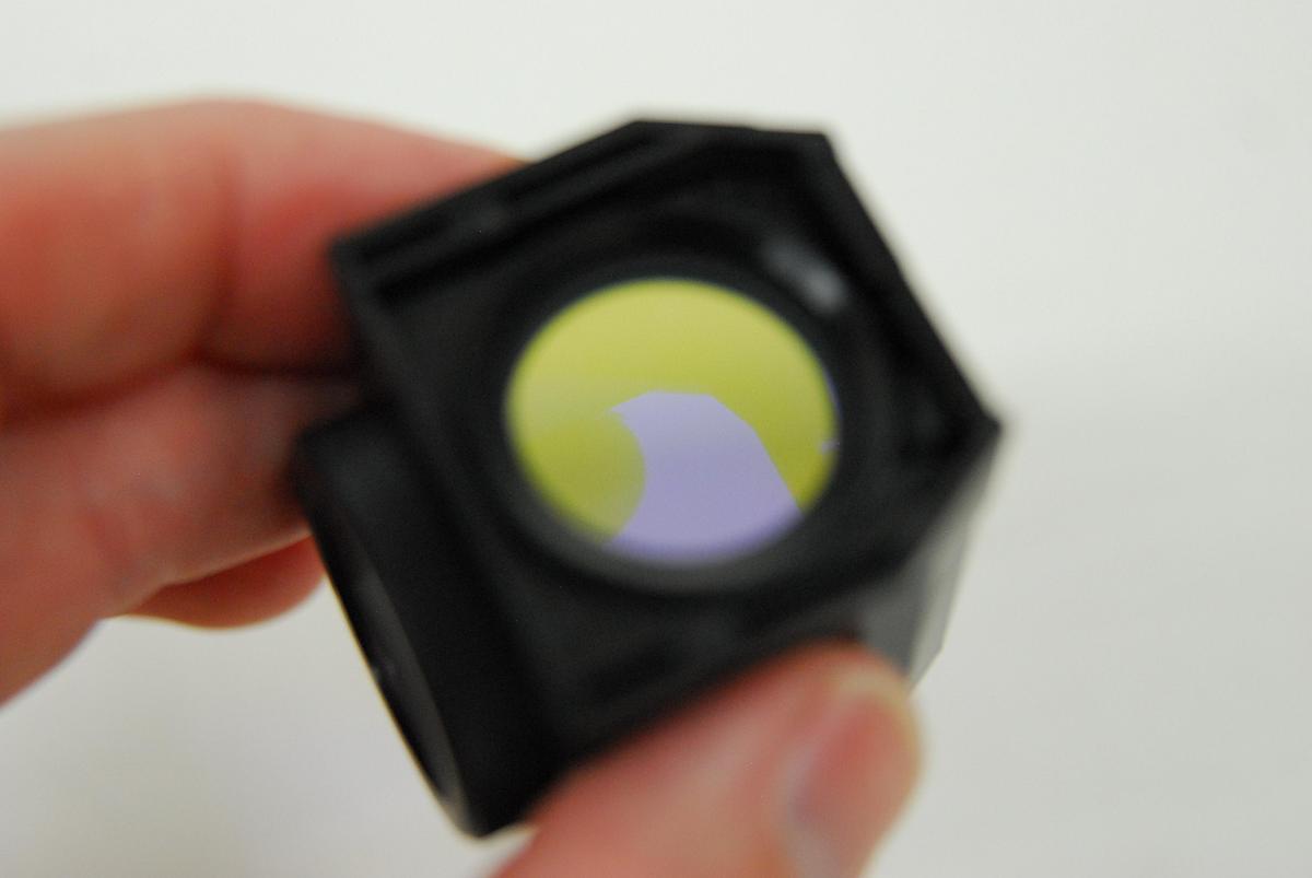 Used Nikon 71001a BCECF C123954 Microscope Filter Cube (C-FL)