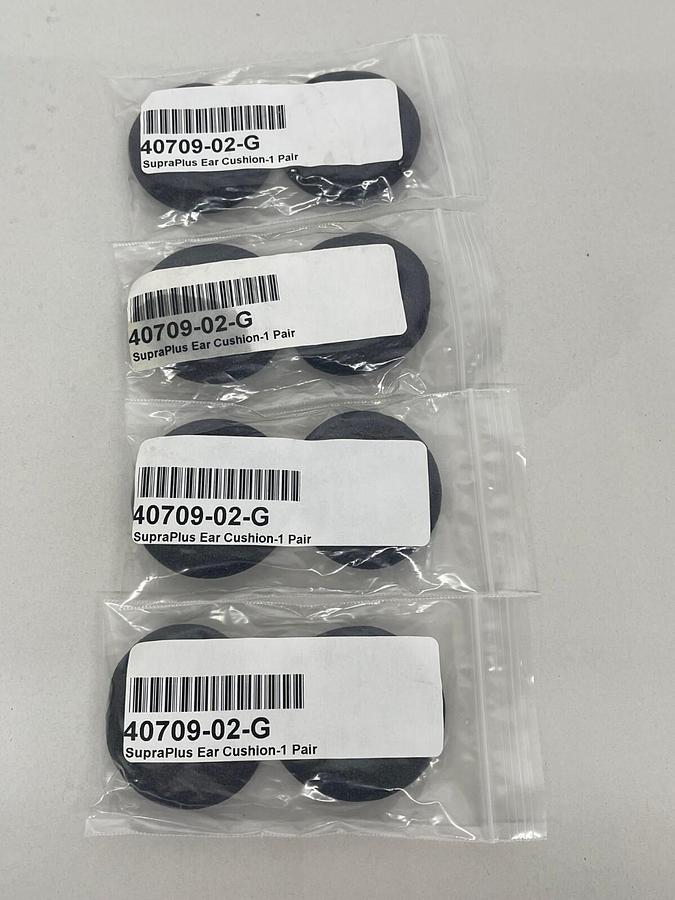 Used Plantronics 40709-02-G Replacement Ear Cushions (40709-02) - New - Lot of 4
