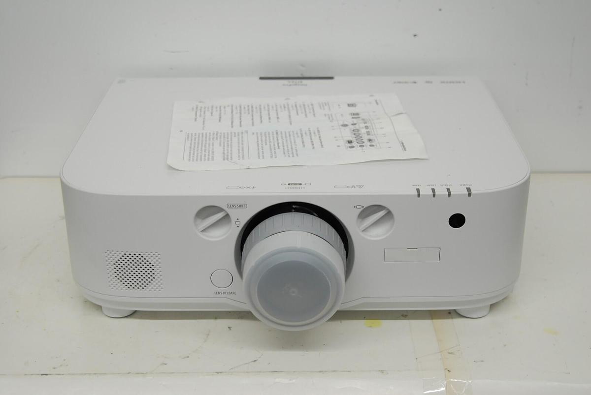 Used NEC NP-PA722X Dukane ImagePro 6772-L Multimedia Projector W/ NP13ZL Lens -TESTED