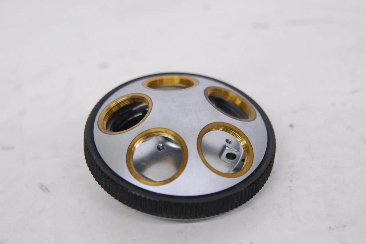 Used Olympus BH2-5RE Revolving 5-Slot Nose Piece Turret Quintuple  (BH-2, BHTU, BHS)