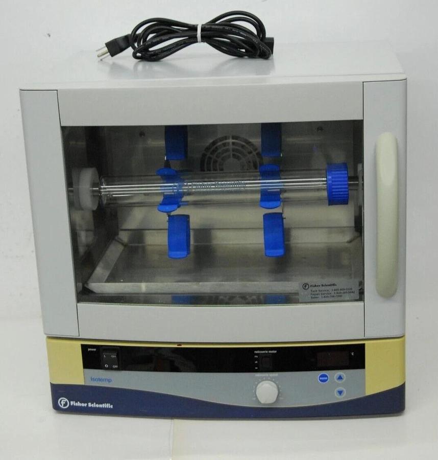 Used Fisher Scientific 13-247-10 Isotemp Rotisserie Incubator 85C 120V - TESTED