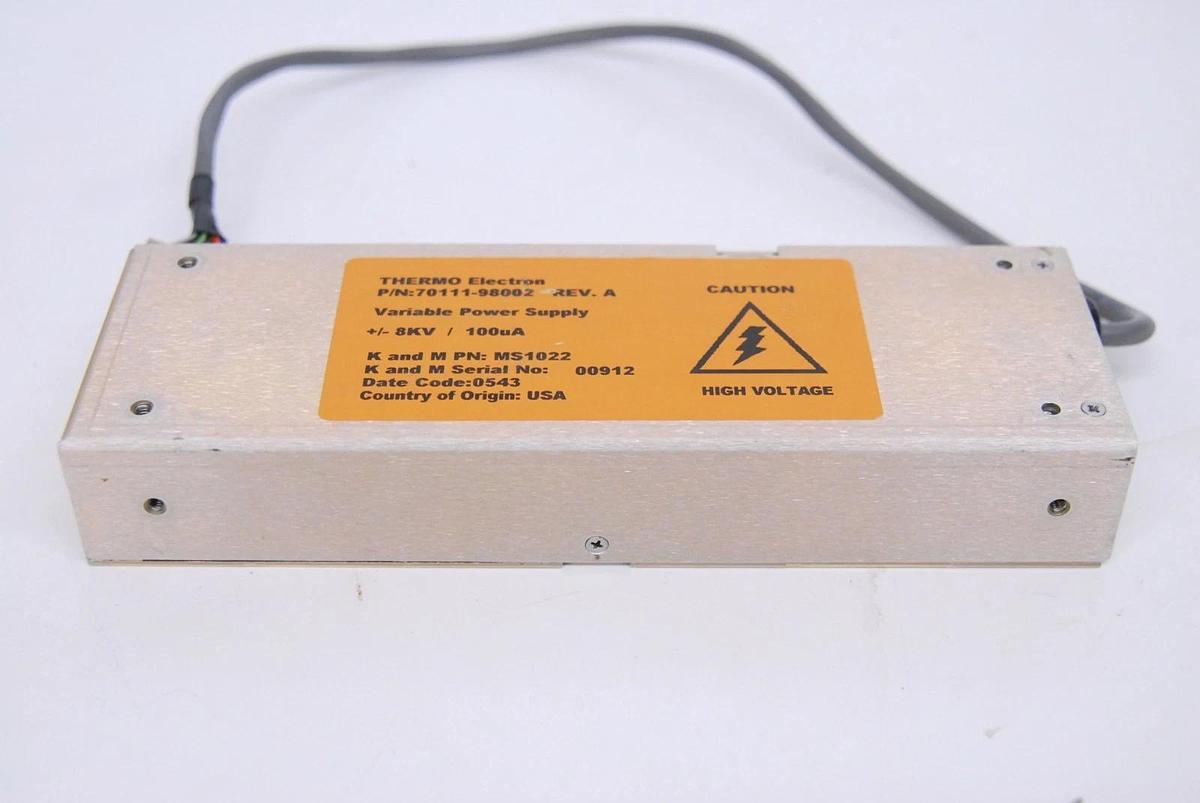 Used Thermo 70111-98002 MS1022 HV Variable Power Supply +/-8KV/100uA (TSQ Quantum)
