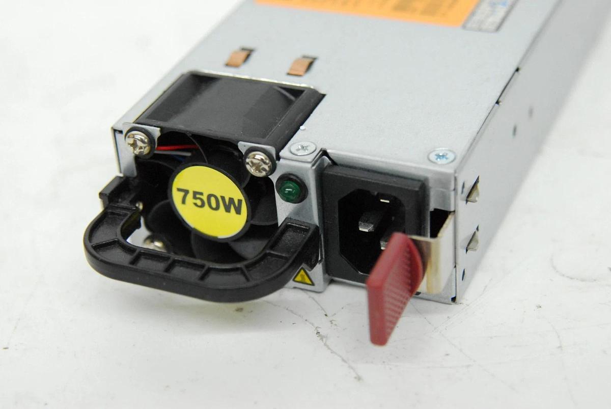 Used HP DPS-750RB HSTNS-PD18 750W Hot-Swappable Server Power Supply