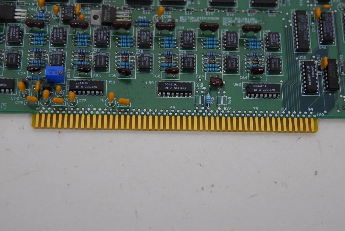 Used Becton Dickinson AGND ADC Card 03-20120-07 REV: A (FACSCalibur)