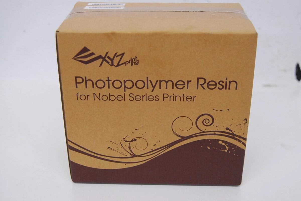 Used XYZprinting Photopolymer Resin Flexible, 1kg, 500g x2  (Nobel Series Printer)