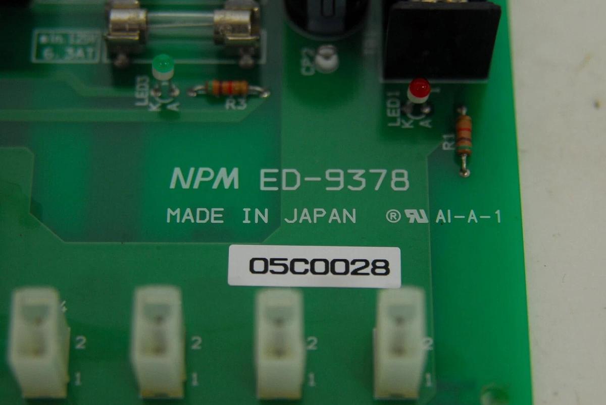 Used NPM ED-9378 Power Distribution/Branching Board (Qiagen BIOROBOT EZ1)