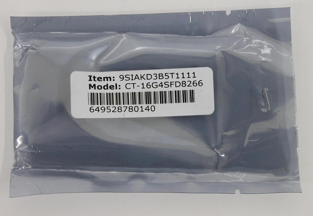 Crucial 16GB DDR4 2666 SODIMM CT-16G4SFD8266 - Brand New