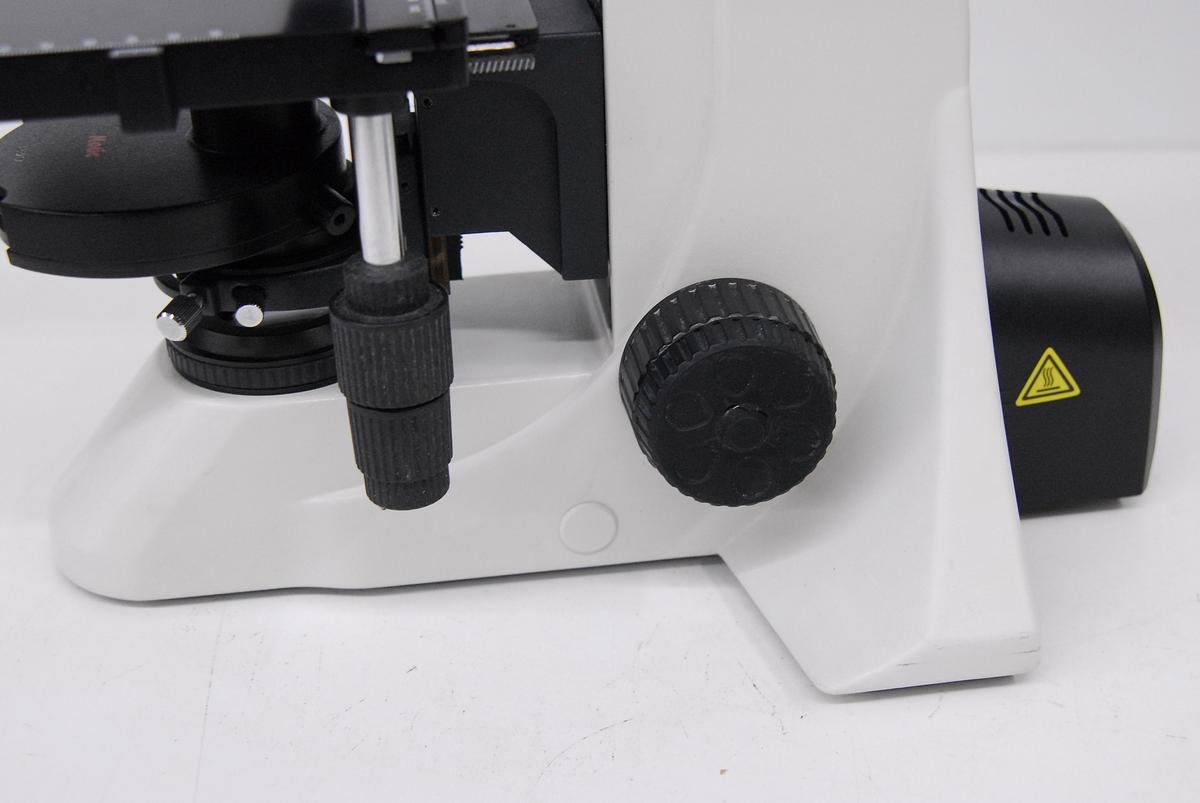 Used Motic BA400 Trinocular Phase Contrast Microscope W/ Plan 10/20/40/100 Objectives