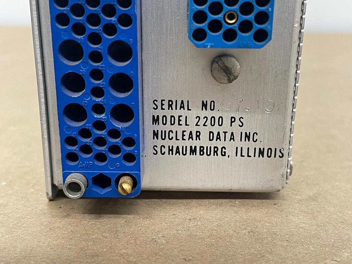 Used Nuclear Data Power Supply Model 2200 PS