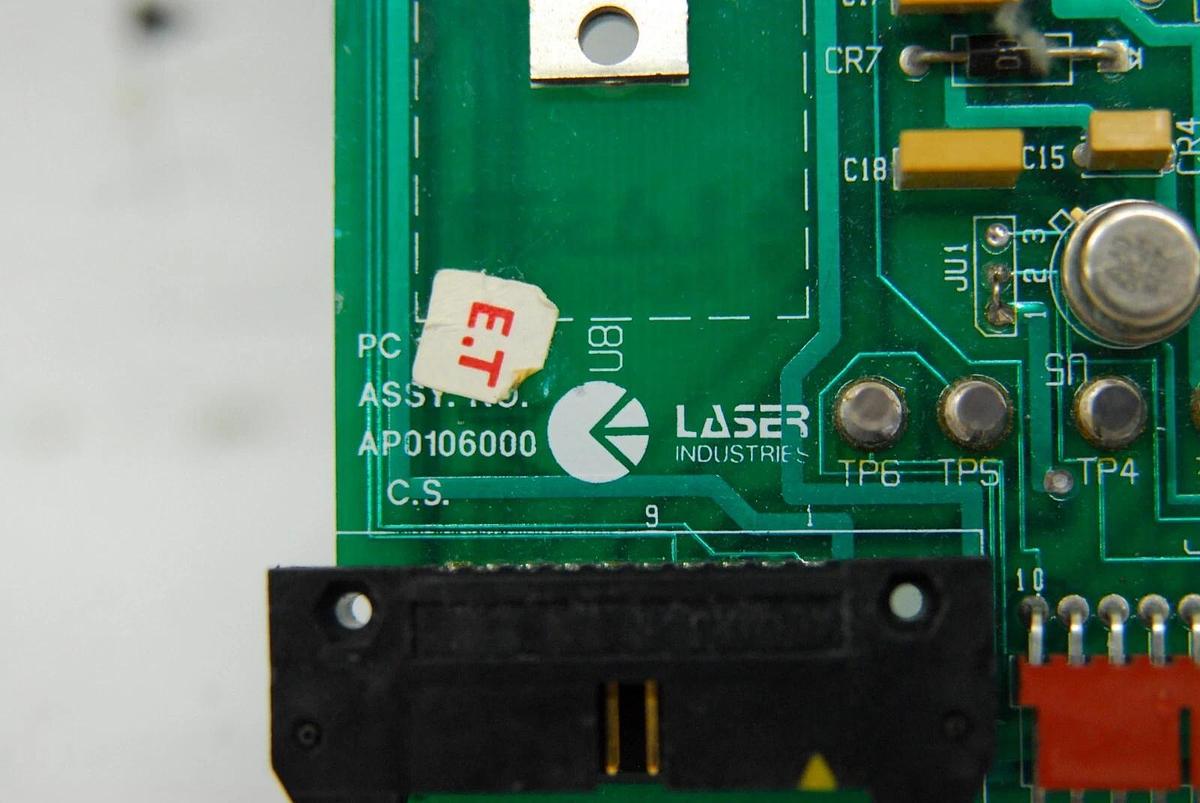 Used Laser Industries PC1004 5241300000 PC-1122 AP0106000 Board - Sharplan 1020